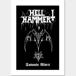 HELLHAMMER – Satanic Rites Posters and Art